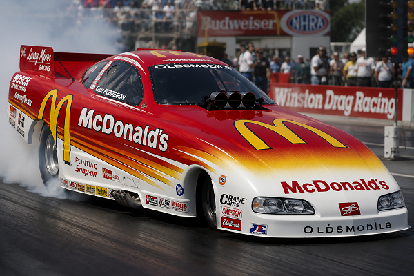 Cruz Pedregon McDonald's Funny Car