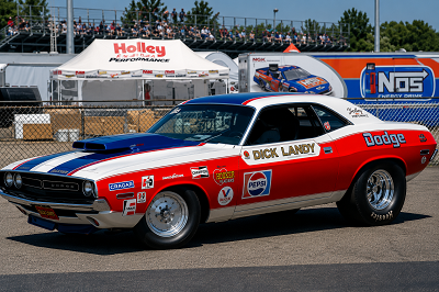 Dick Landy Dodge Challenger Pro Stock race car
