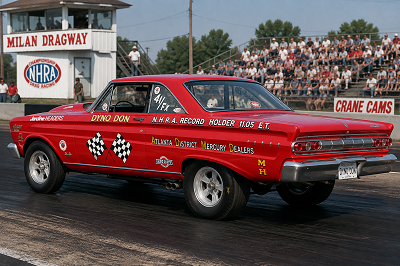Don Nicholson Mercury Comet factory experimental drag car