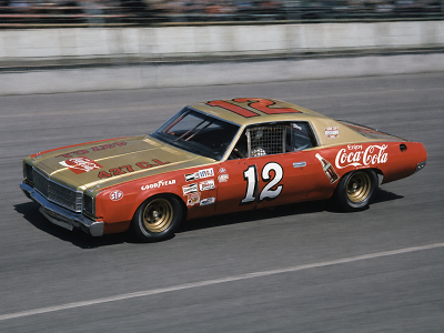 Bobby Allison racing in NASCAR