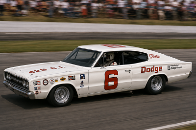 Cotton Owens with David Pearson and the number 6 race car