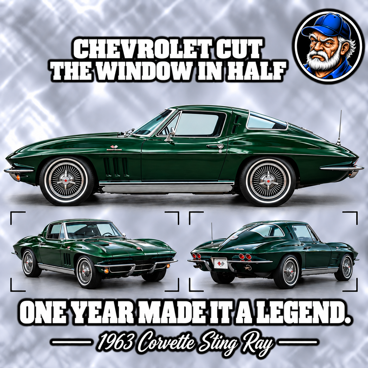 1963 Chevrolet Corvette Sting Ray split-window coupe