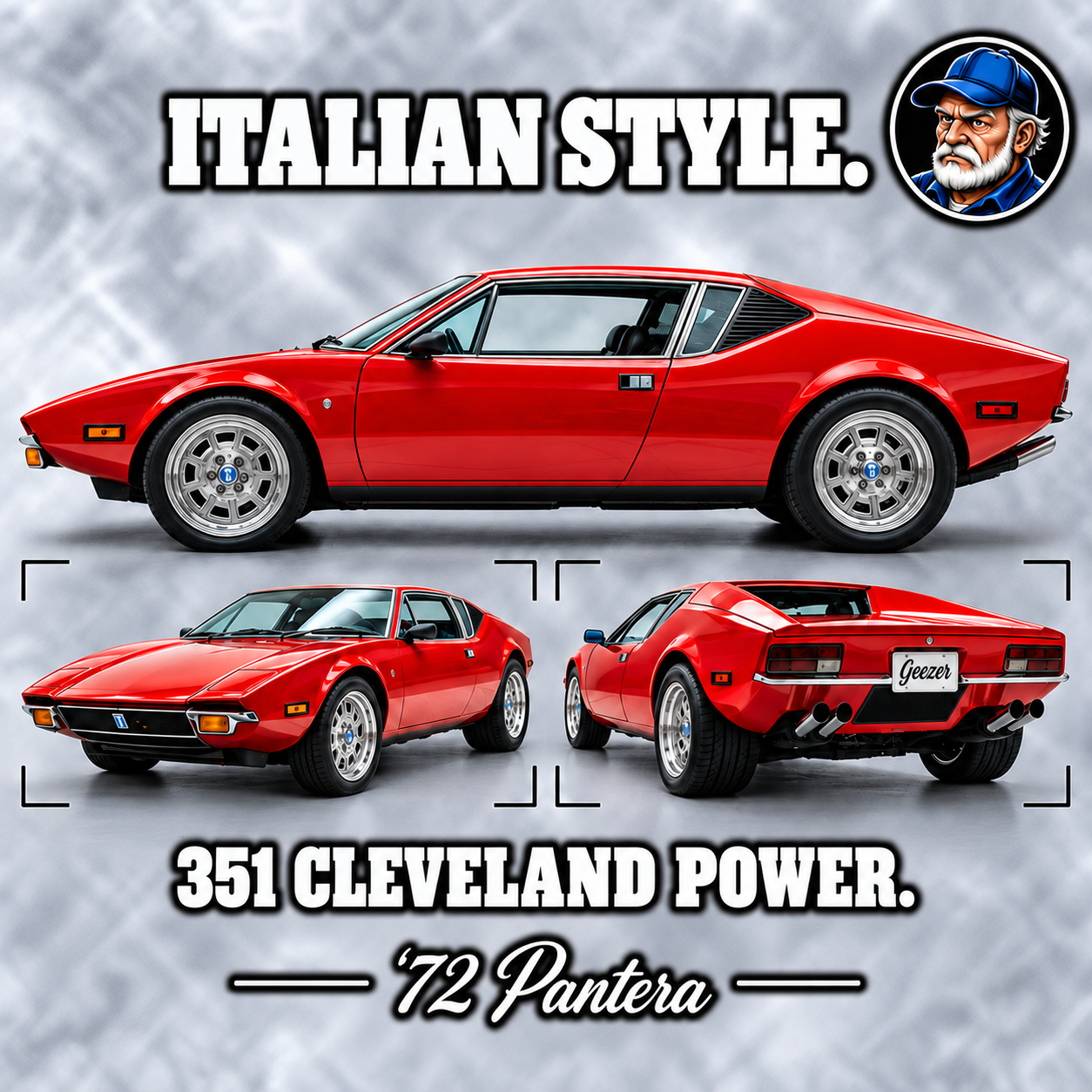 1972 De Tomaso Pantera